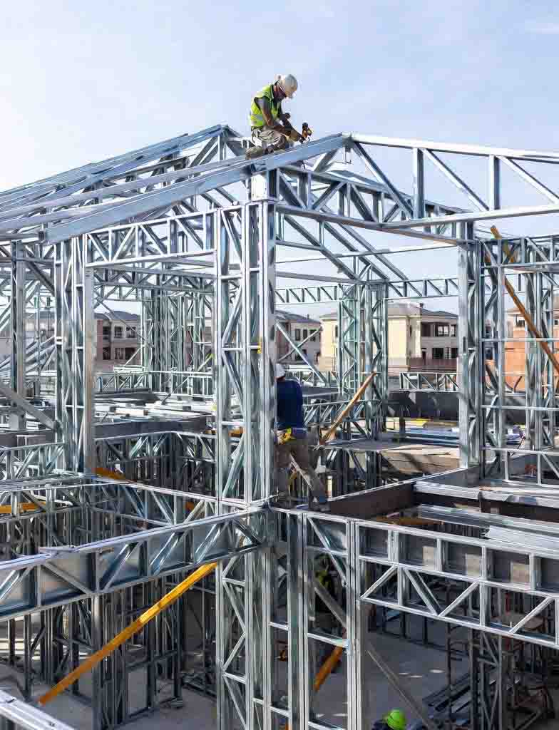 ویلا ال اس اف - نمای ال اس اف سریع و مدرن