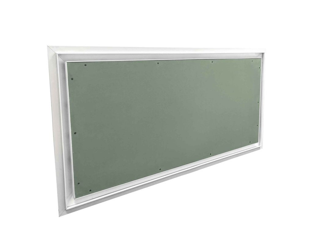 دریچه زیر فن کوئل تک شیار با قاب مخفی با پنل MR- 120×60