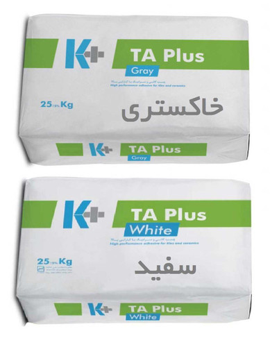 چسب کاشی پودری TA Plus (سفید و خاکستری)
